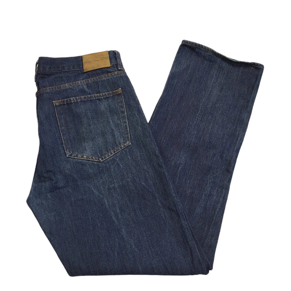 Calvin Klein Vintage Y2K  Blue Straight Denim Jeans Uk Men's Size L W34 L33