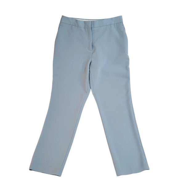 Reiss Dress Trousers Blue Tapered Leg Uk Women's XL 14 W32 L28 Bnwt