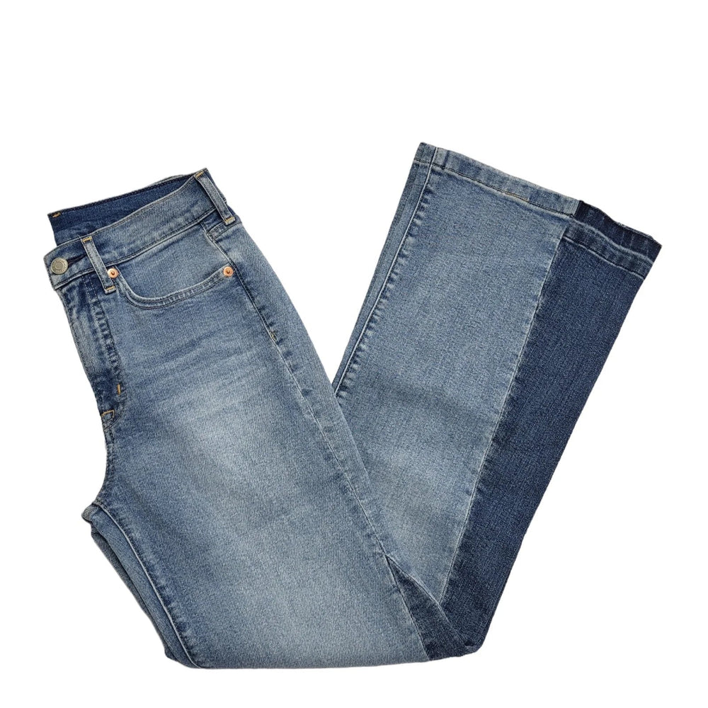 Gap Blue 90's High Rise Flared Jeans Women's BNWT UK Size 8 W26 L29 EE5