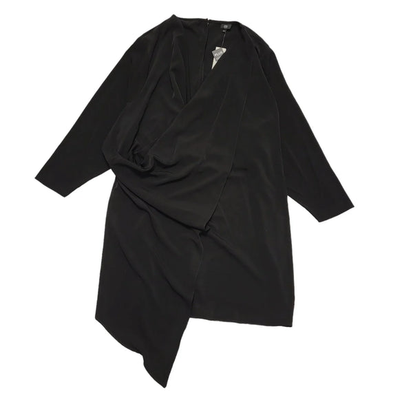 River Island Black Plus Casual Dress UK Women's Plus Size 28 Bnwt BB719