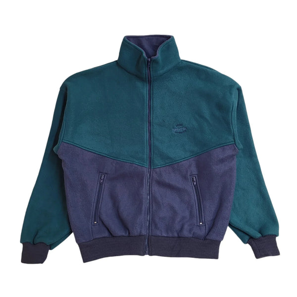 Regatta Blue & Purple Hiking Walking Fleece Jacket Uk Men's Size XL EE324