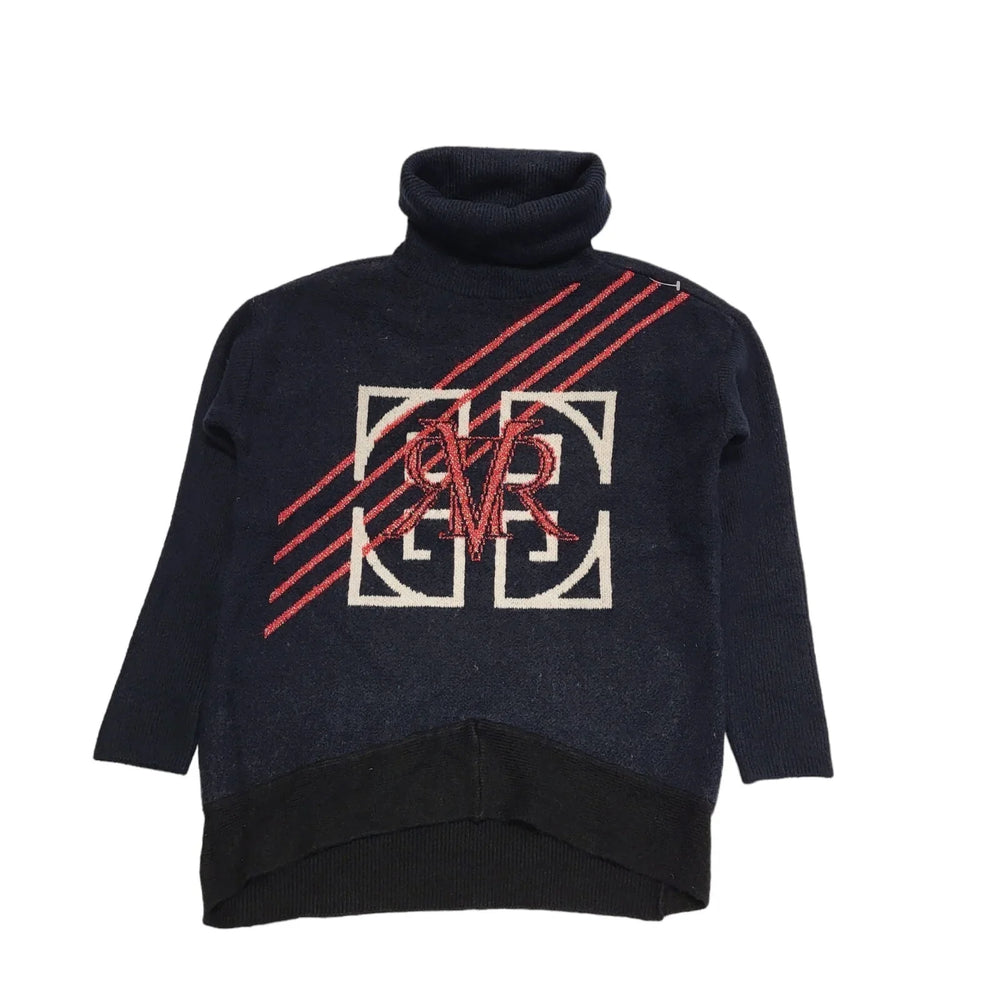 River Island Black roll Neck Acrylic Jumper Women's uk xS 6 eu 34 H335