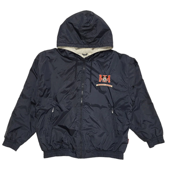 Disney Store Blue Y2k Zipped Hooded Jacket Uk Men's Size 2XL