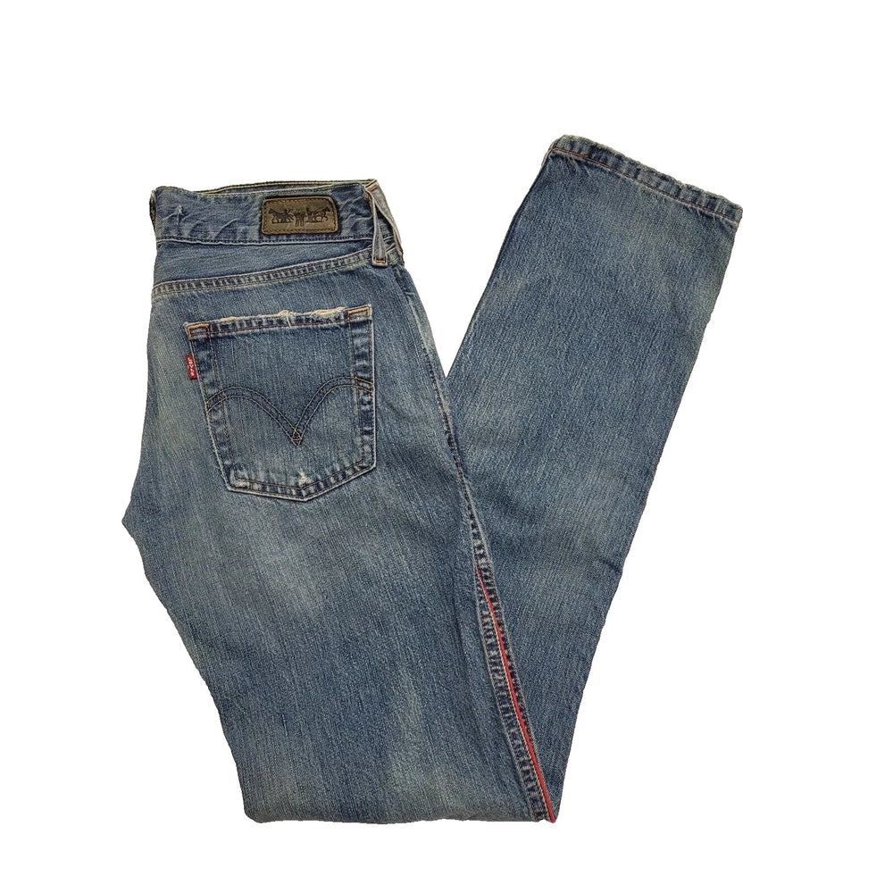 Levi's Patty Anne Light Blue Square Cut Denim Jeans Uk Women's 10  W28 L34 K733