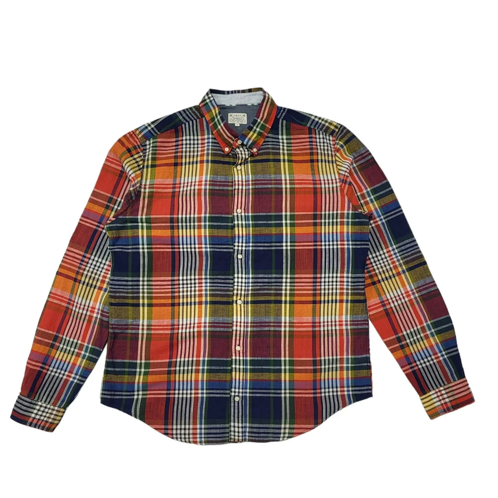 Next Shirts Multicoloured Checked Slim Fit Mens Size XL BB425
