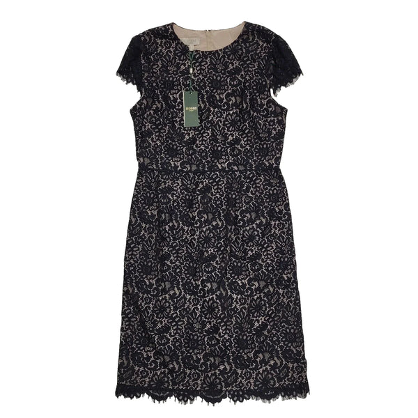 Hobbs Lace Black Shift Evening Party Formal Dress BNWT UK Women's XL L65