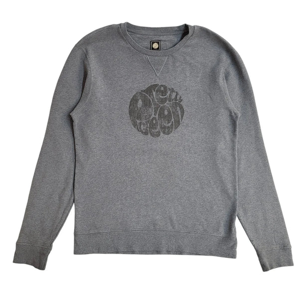 Pretty Green Grey Long Sleeve Modern Sweatshirt UK Men's Size M
