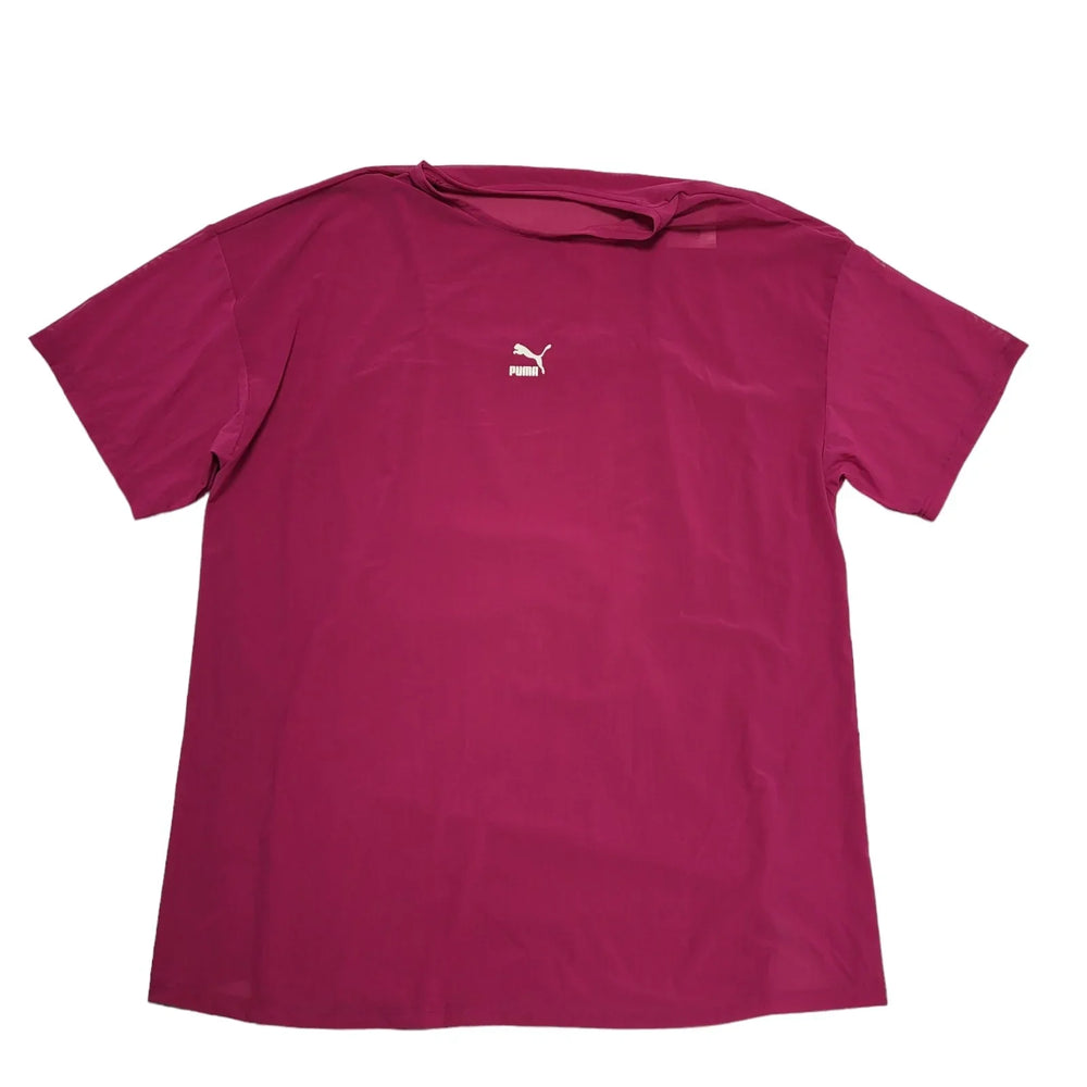 Puma Classics Fuschia Pink Mesh Festival Dress UK Women's L 12 Bnwt K907