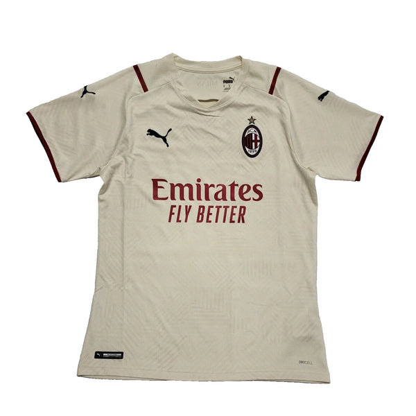 Puma AC Milan Cream Football Shirt UK Men's Size M CC723