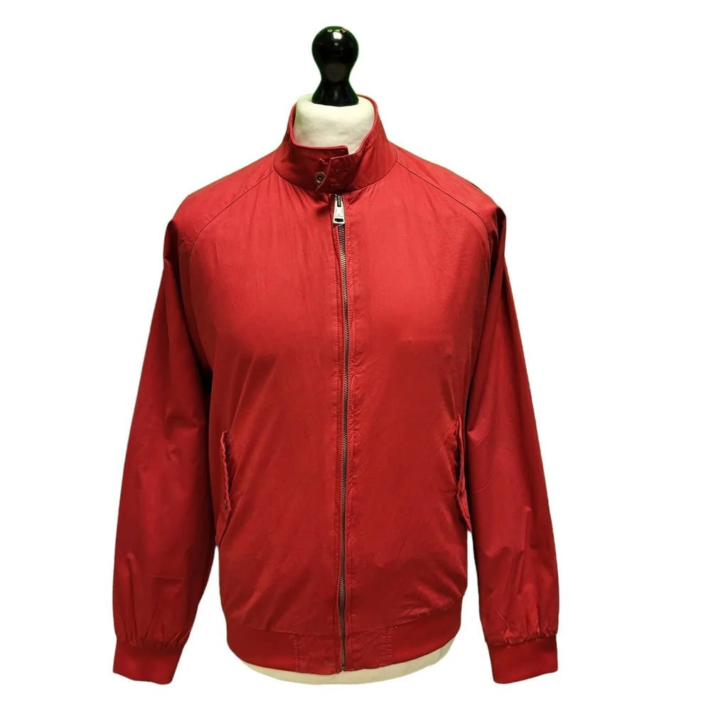 Ben Sherman Red Zipped Bomber Jacket UK Men's Medium K230