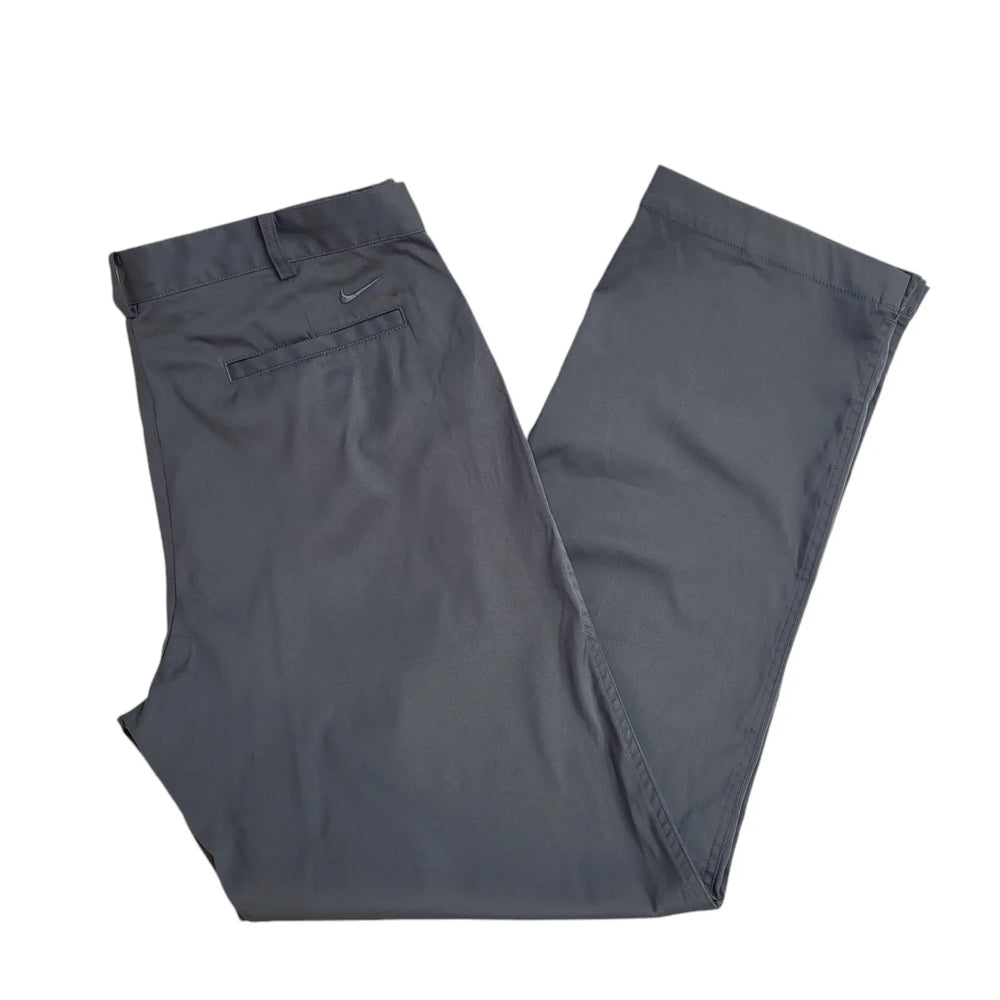 Nike Golf Y2k Vintage Grey Active Wear Straight Trousers Uk Men's XL W36 L32
