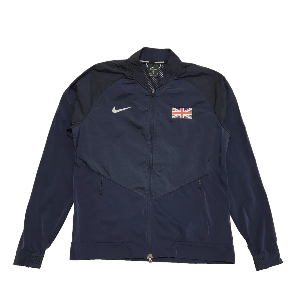 Nike Dri-Fit Lightweight Navy Blue Sports Jacket UK Women's Medium L507