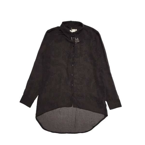 Zara Dark Purple Black Long Sleeve Blouse UK Women's XS Bnwt BB501