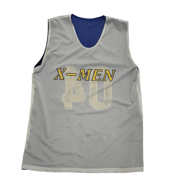 X-Men Vintage Y2K Blue Reversible No 04 Vest Top Men's Size M