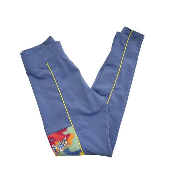 Puma Blue Barbie Sports Leggings Womens UK S W26 L27 DD706