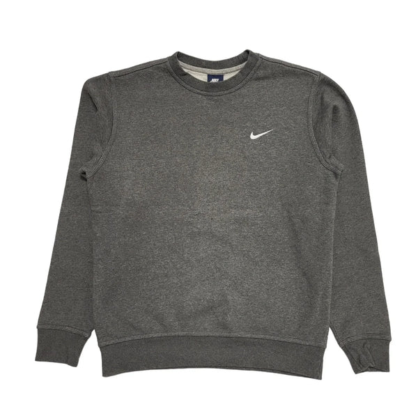 Nike Grey Long Sleeve Casual Sports Sweatshirt uk Men's Medium H633