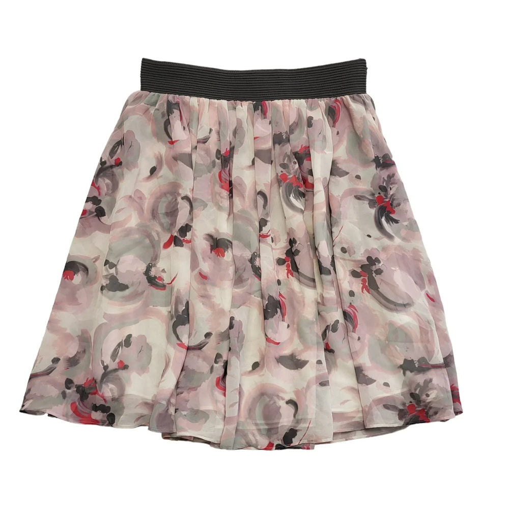 Reiss Pink & Grey Short Skirt Womens UK Size 8 W26 CC38