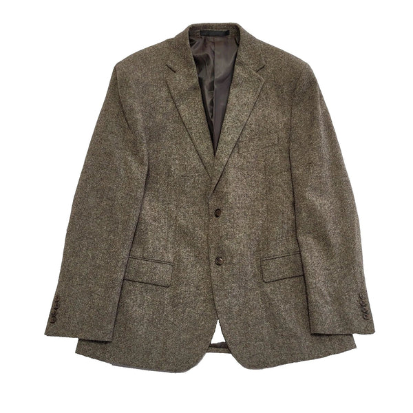 Marks & Spencer Brown Plaid Suit Blazer Jacket Uk Men's L 42" L646