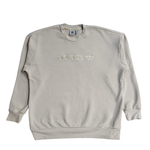 Adidas Beige Long Sleeve Sports Sweatshirt Women's UK Size 18 EE615