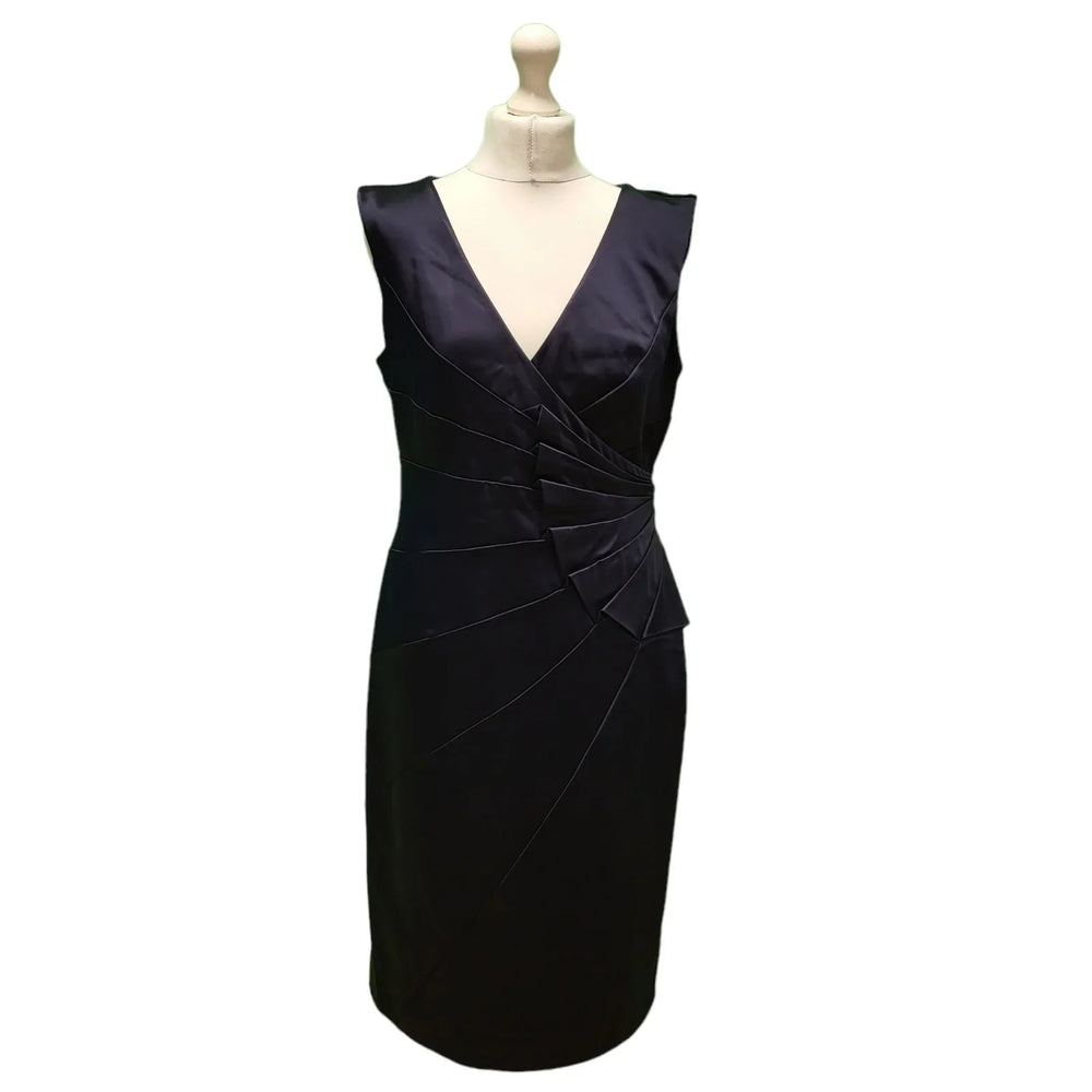 Phase Eight Navy Blue S/Sleeve Formal Pencil Dress UK Women's 14 BNWT K231