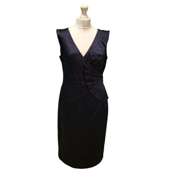 Phase Eight Navy Blue S/Sleeve Formal Pencil Dress UK Women's 14 BNWT K231