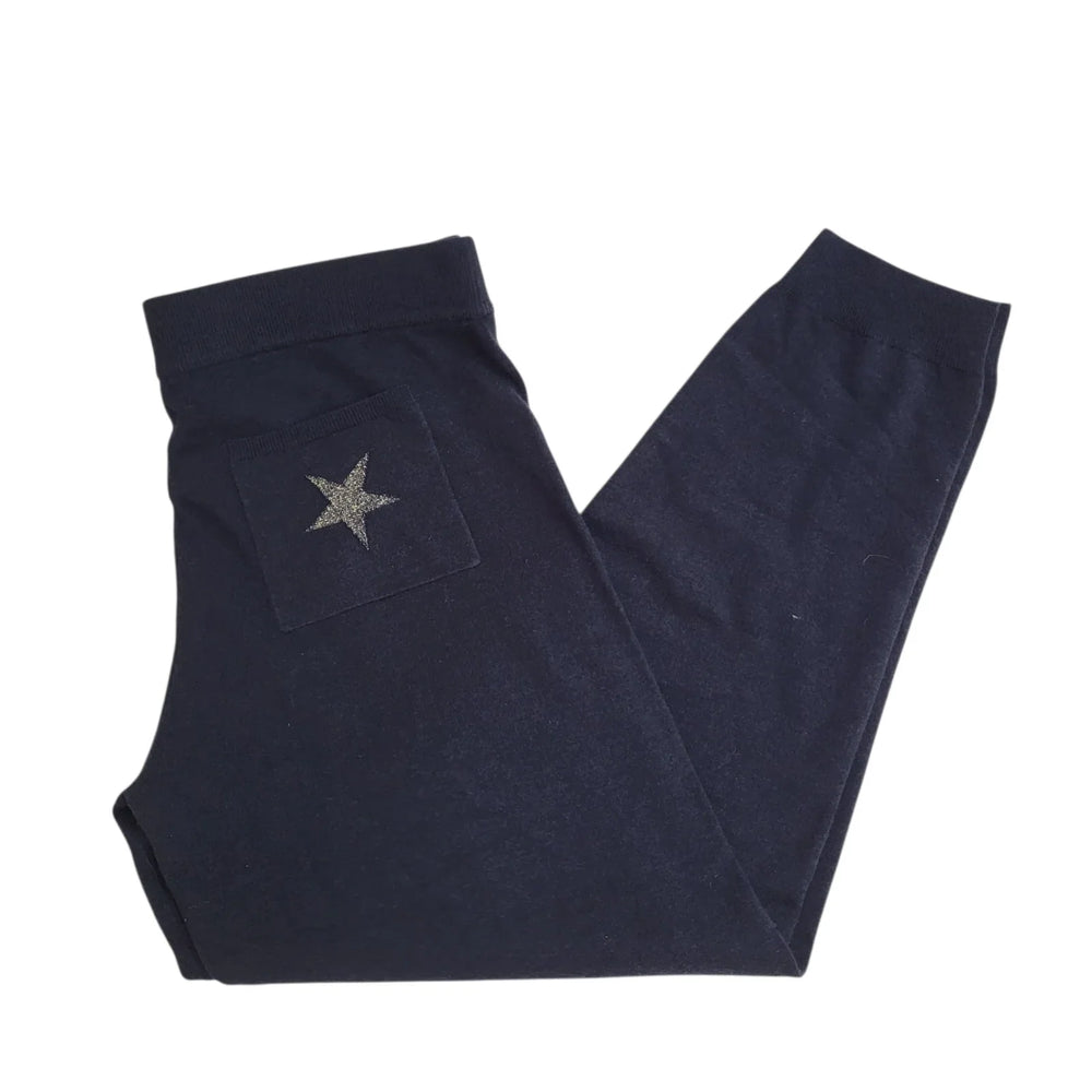 Crew Clothing Tracksuit Bottoms/Joggers Navy Uk Women's Size XL W32-34 L30 L820