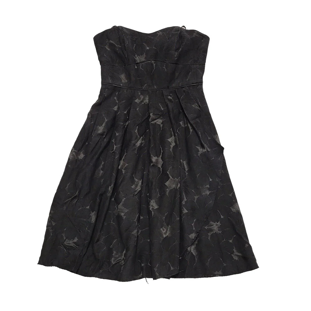 Next Black Sleeveless Corset Fit & Flare Dress Women's UK L 12 BNWT H951