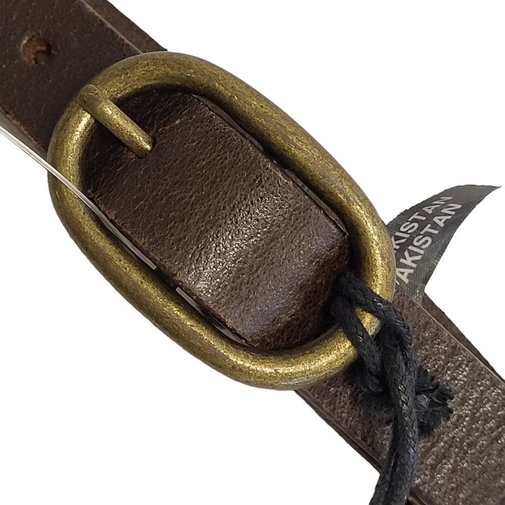 Rehard Brown Stud Leather Belt Uk Size 30-34"