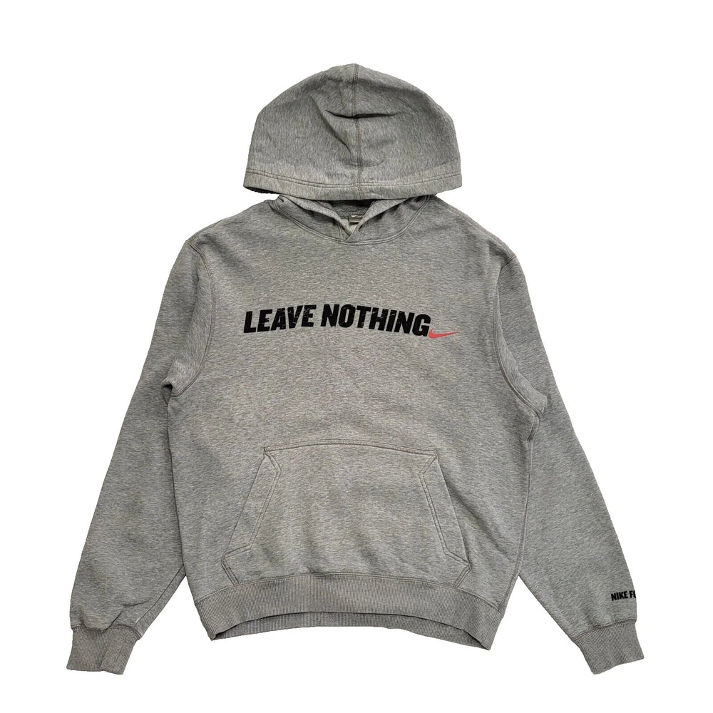 Nike Grey Leave Nothing Pullover Sweatshirt Hoodie UK Men's Medium K380
