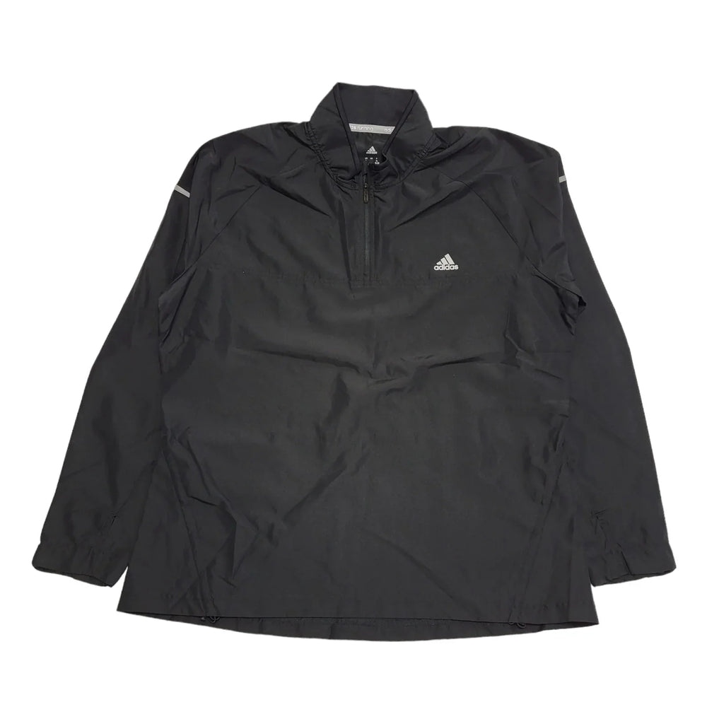 Adidas Black 1/4 Zip L/Sleeve Sports Top Women's uk xL 14 H440