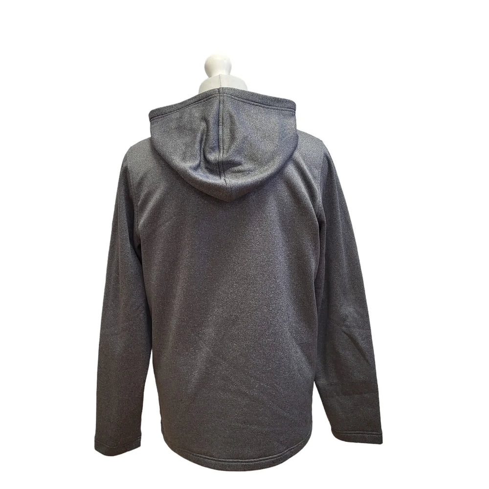 Under Armour Hoodie Grey Pullover Drawstring Mens UK Size S DD651