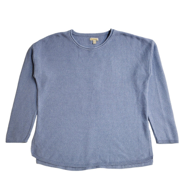 Barbour Lilac Round Neck Long Sleeve Jumper Women's UK 10 EE609