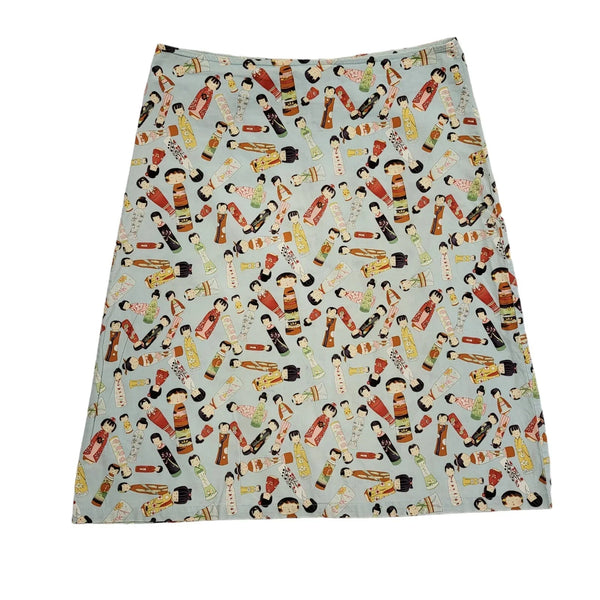 Get Cutie Vintage Y2K Blue  Skirt Womens UK Size M W30