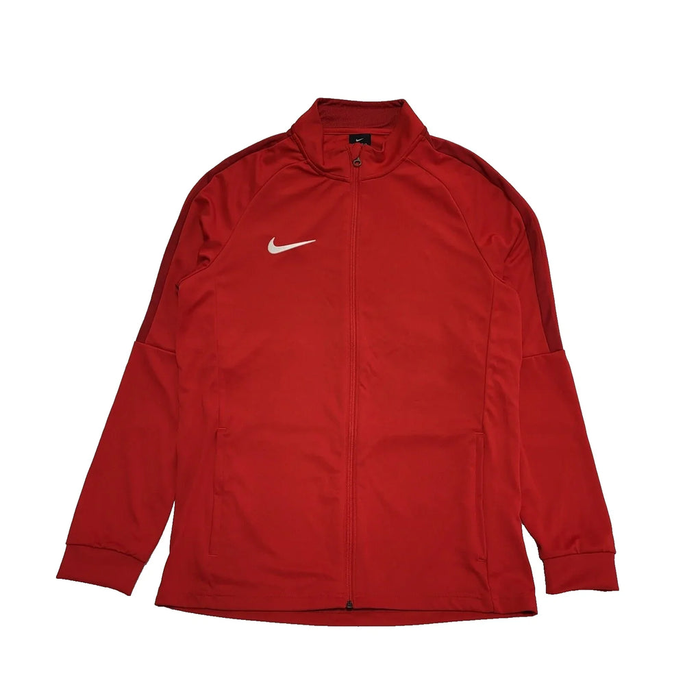 Nike Dri-Fit Red Long Sleeve Sport Tracksuit Top Jacket Men's UK L EU 54 K287