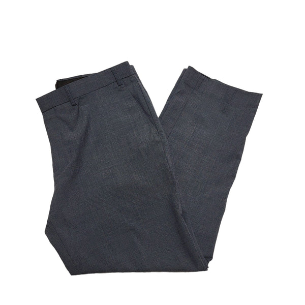 Moss 1851 Blue Zipper Fly Dress Trousers Uk Men's 2XL W38 L30 BNWT K585