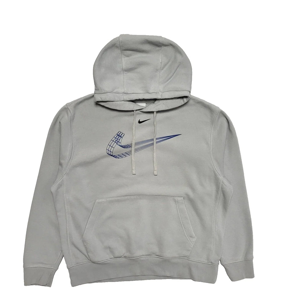 Nike Light Blue Pullover Sweatshirt Hoodie uk Men's Size L L5