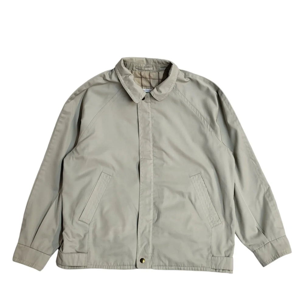 Dannimac Beige Zipped Bomber Jacket UK Men's Size XL EE937