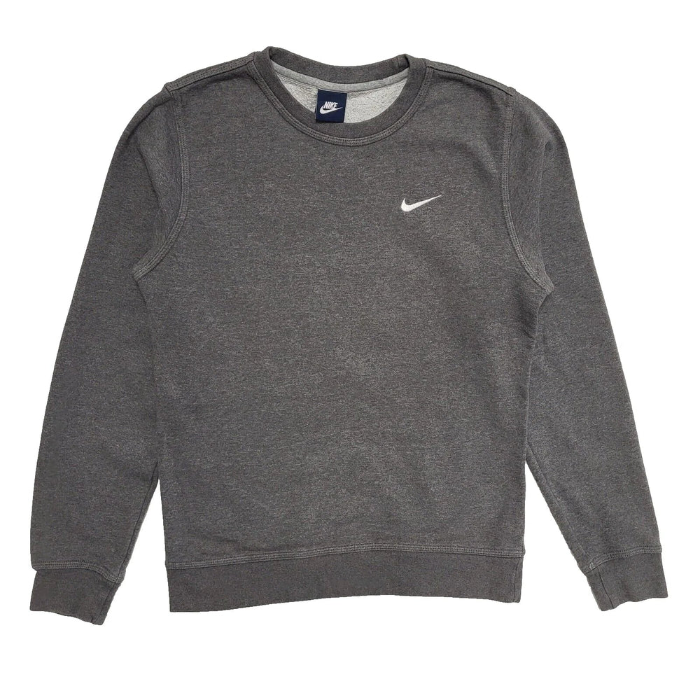 Nike Grey Crew Neck Long Sleeve Sports Sweatshirt UK Men's S K988