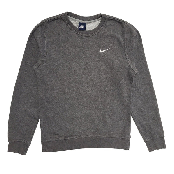 Nike Grey Crew Neck Long Sleeve Sports Sweatshirt UK Men's S K988