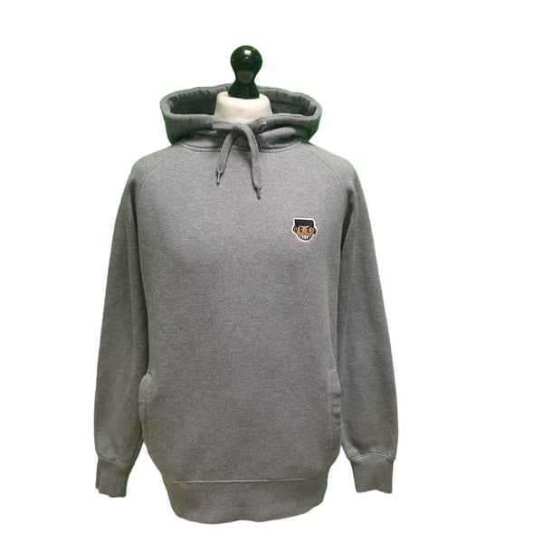 Vintage Grey Drawstring Pullover Sweatshirt Hoodie UK Men's M K300