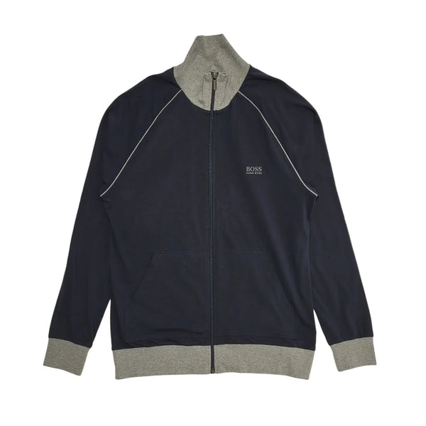 Hugo Boss Black High Neck Tracksuit Top/Jacket Uk Men's S DD316