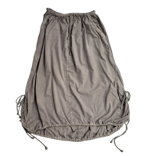 Jack Rabbit Beige Drawstring Straight Skirt Uk Women's Size L W30 Bnwt FF3