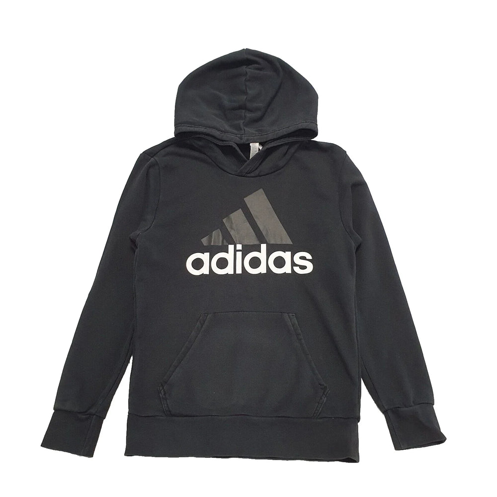 Adidas Black Sports Pullover Sweatshirt Hoodie UK Men's S K837