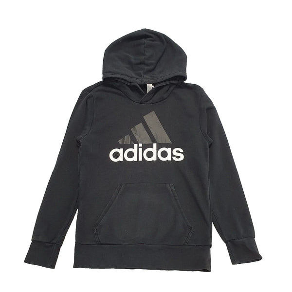 Adidas Black Sports Pullover Sweatshirt Hoodie UK Men's S K837