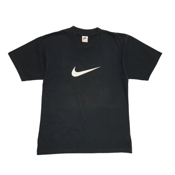 Nike Vintage 90's Black Sports Short Sleeve T-Shirt Mens UK Size S