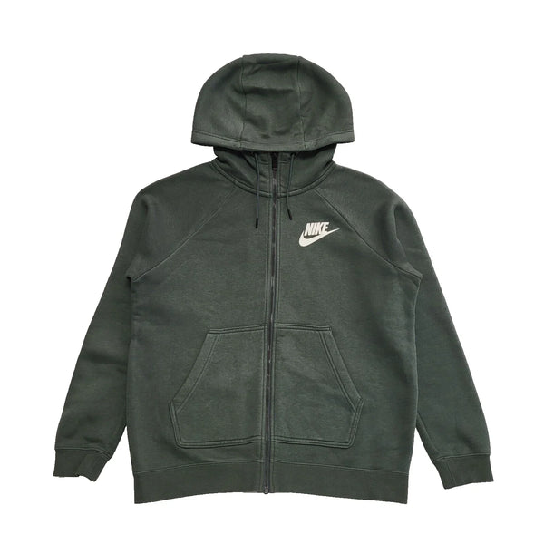 Nike Green Zipped Sweatshirt Hoodie UK Men's Size Medium K52