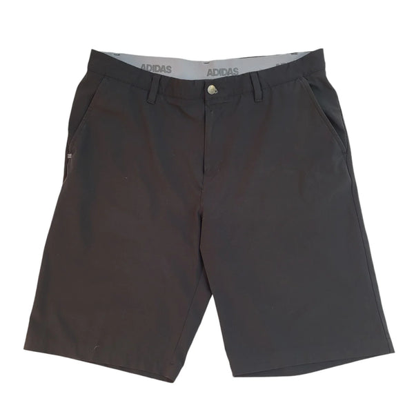 Adidas Black Zipped Sport Shorts UK Men's Size XL W36 EE197