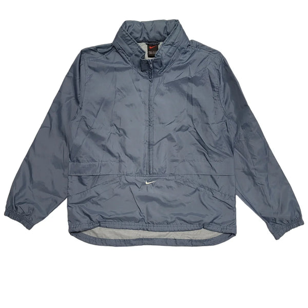 Nike 90s Vintage Blue 1/2 Zip Pullover Sports Jacket Women's Size XS (4-6)