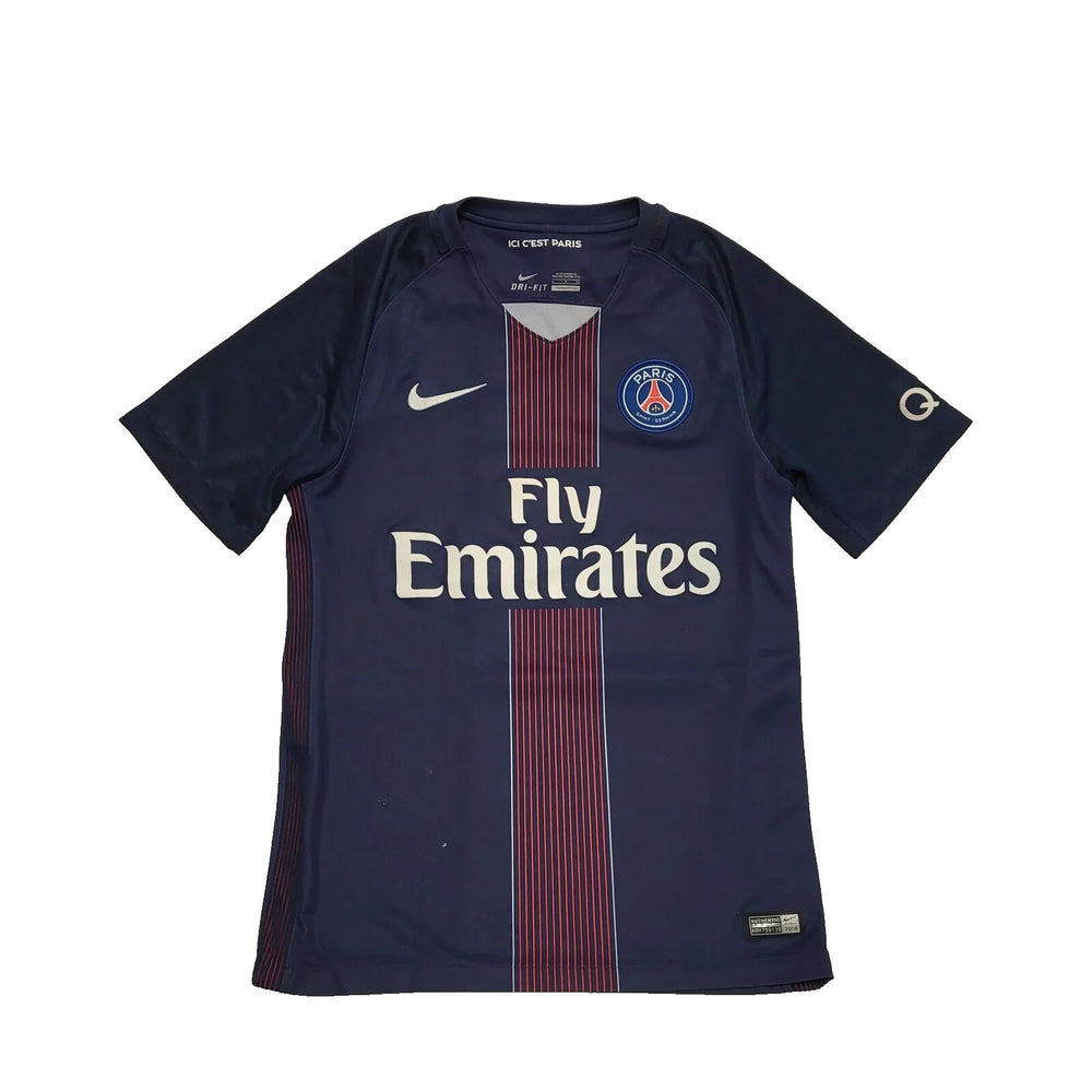 Nike Dri-Fit Navy Blue Paris Saint Germain Football Shirt UK Men's Small K331