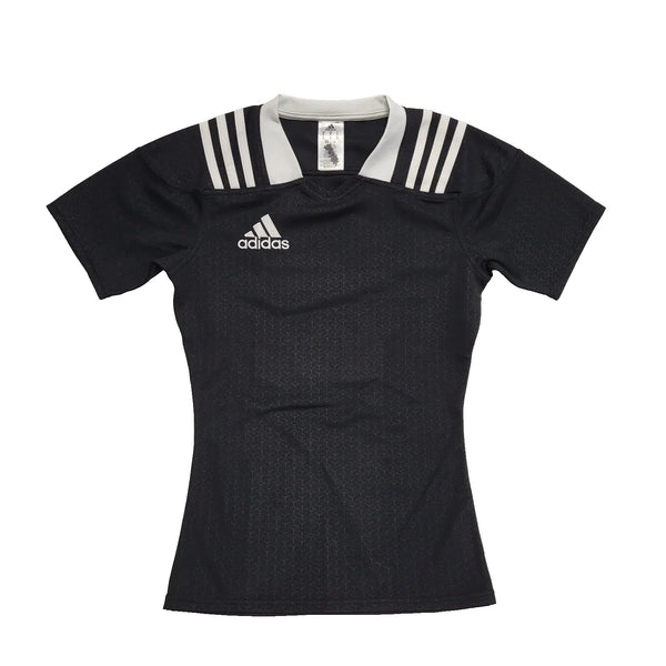 Adidas Black Short Sleeve Slim Fit T-shirt Women's UK Medium H832